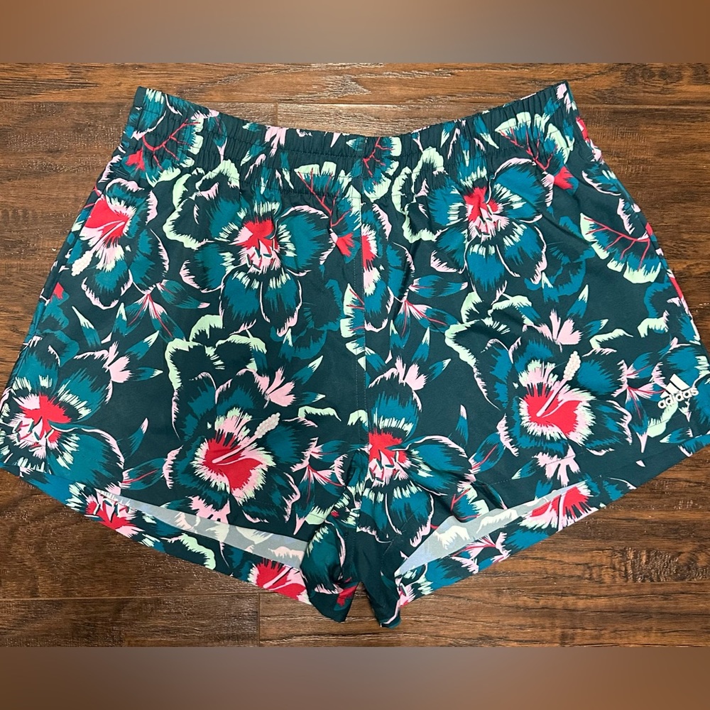 NWT Women’s adidas x farm rio lightweight nylon shorts